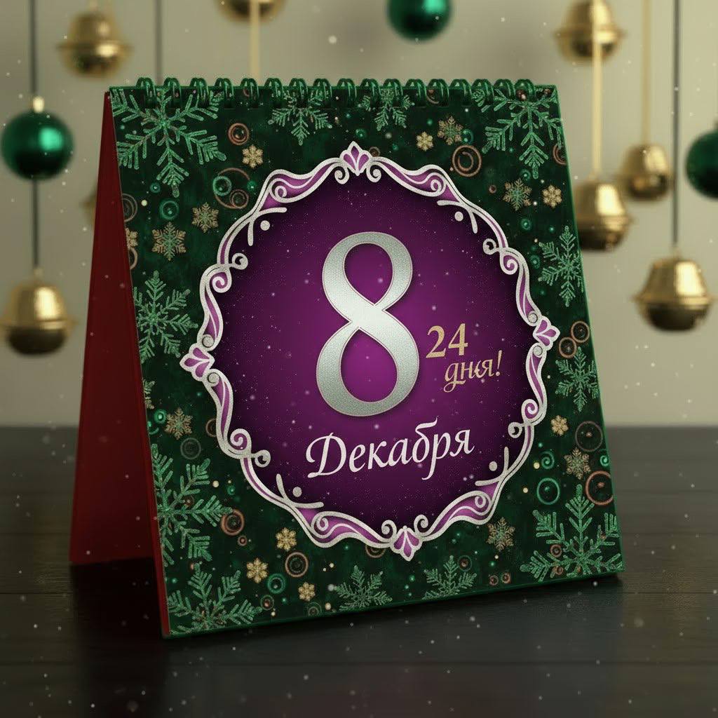 8 декабря. Осталось 24 дня!