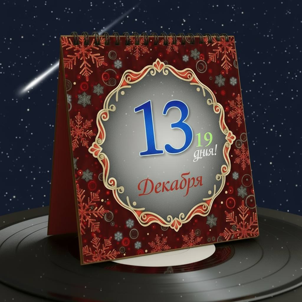 13 декабря. Осталось 19 дней!
