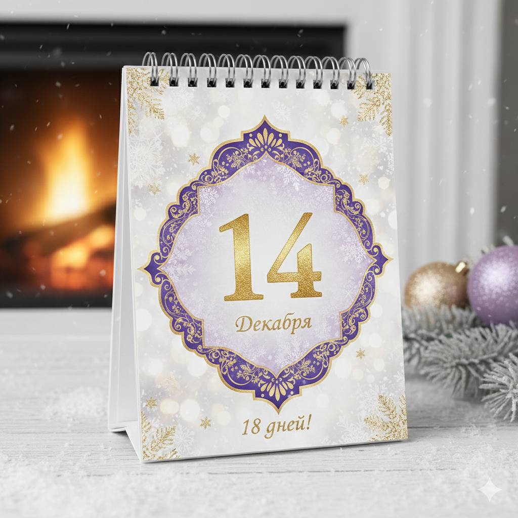 14 декабря. Осталось 18 дней!