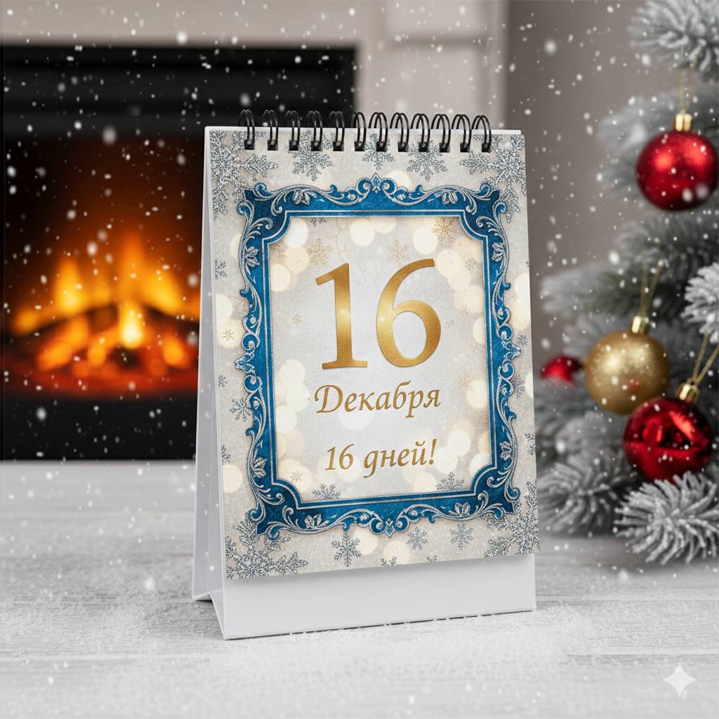 16 декабря. Осталось 16 дней!
