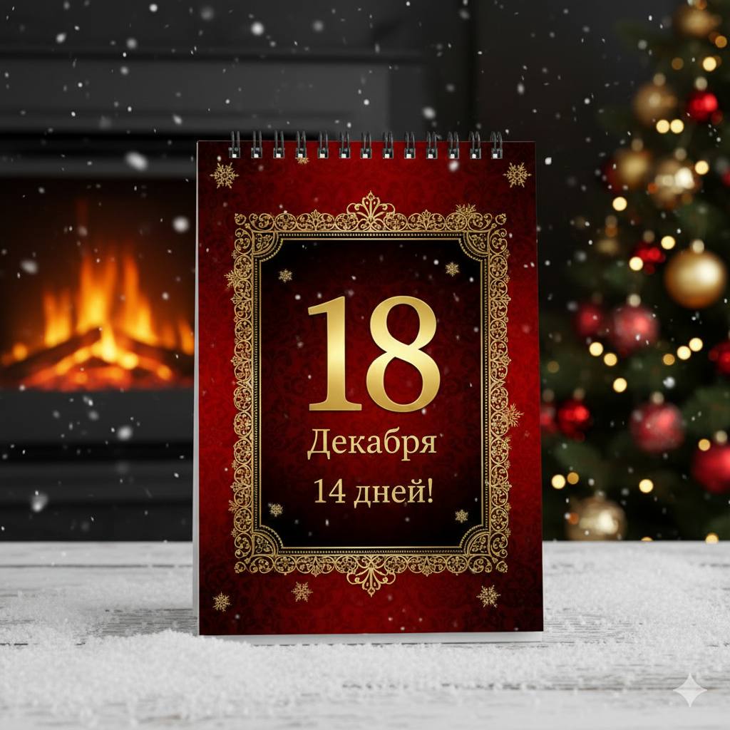 18 декабря. Осталось 14 дней!