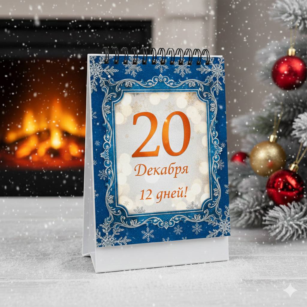 20 декабря. Осталось 12 дней!