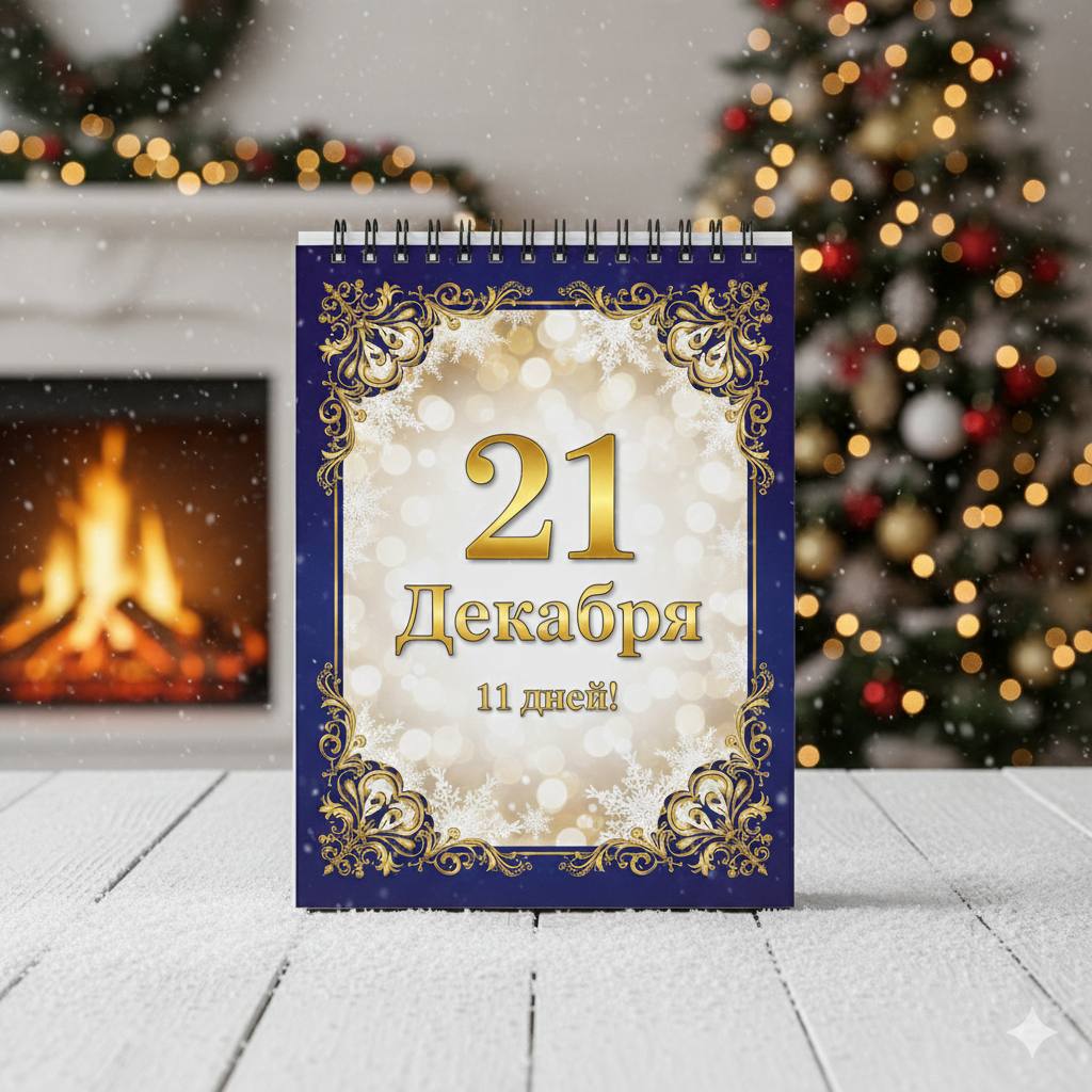 21 декабря. Осталось 11 дней!