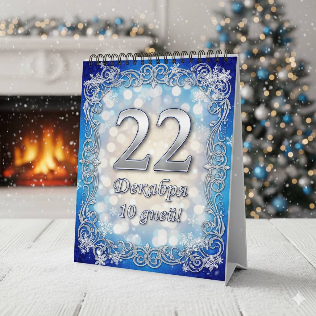 22 декабря. Осталось 10 дней!
