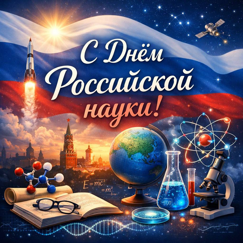 С Днём российской науки!