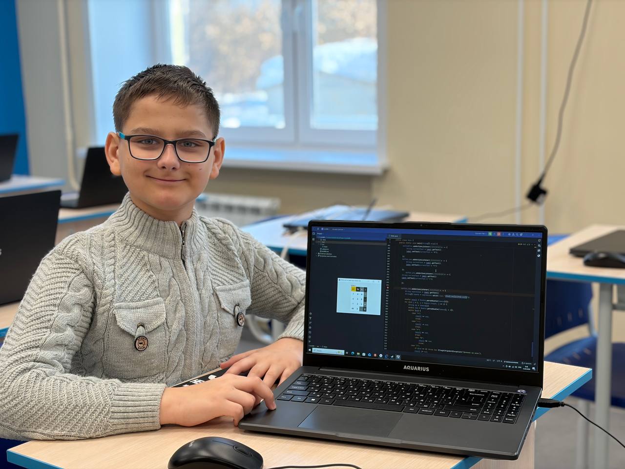 От текста к коду: юные программисты создали свой калькулятор на Java!