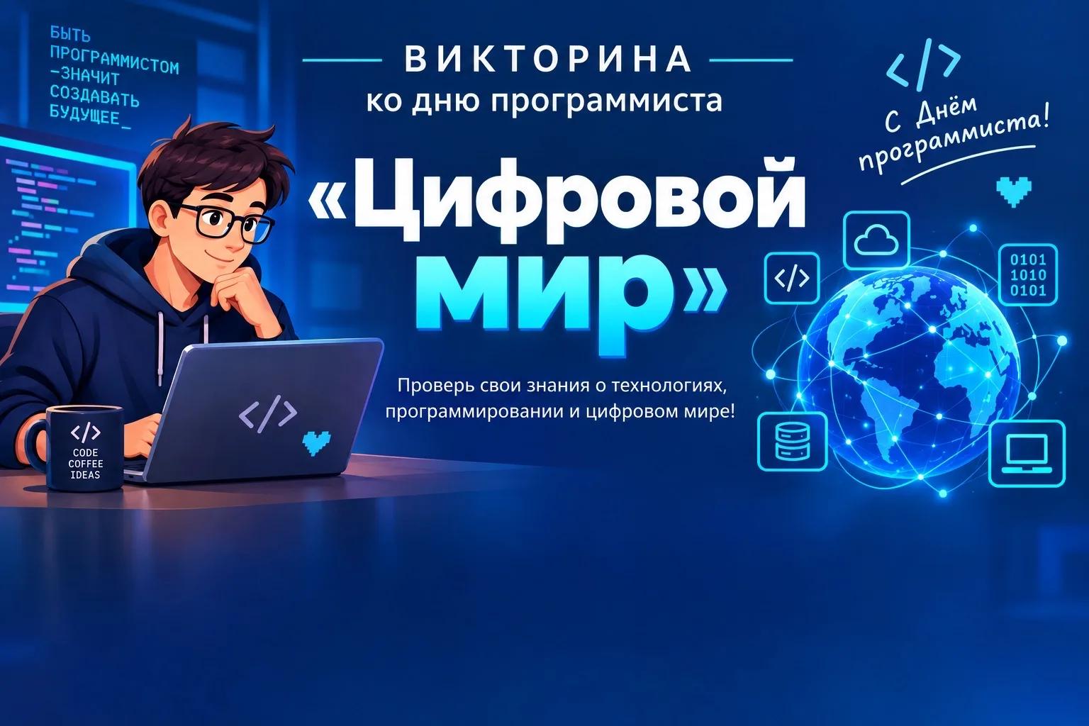 Викторина «Цифровой мир» ко Дню программиста